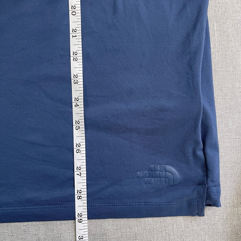 The North Face Dune Sky FlashDry Short Sleeve Polo Mens XL Blue Hiking Active - Picture 8 of 13